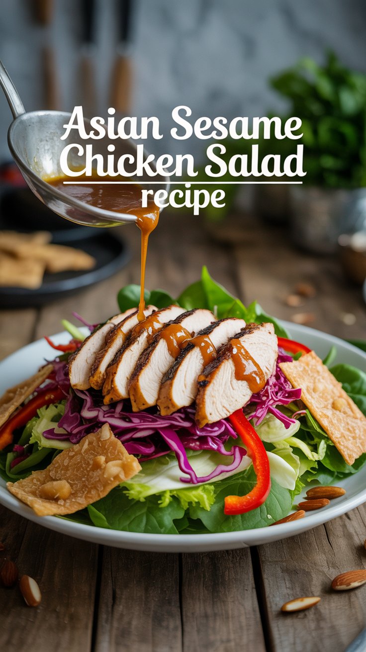 Asian Sesame Chicken Salad Recipe