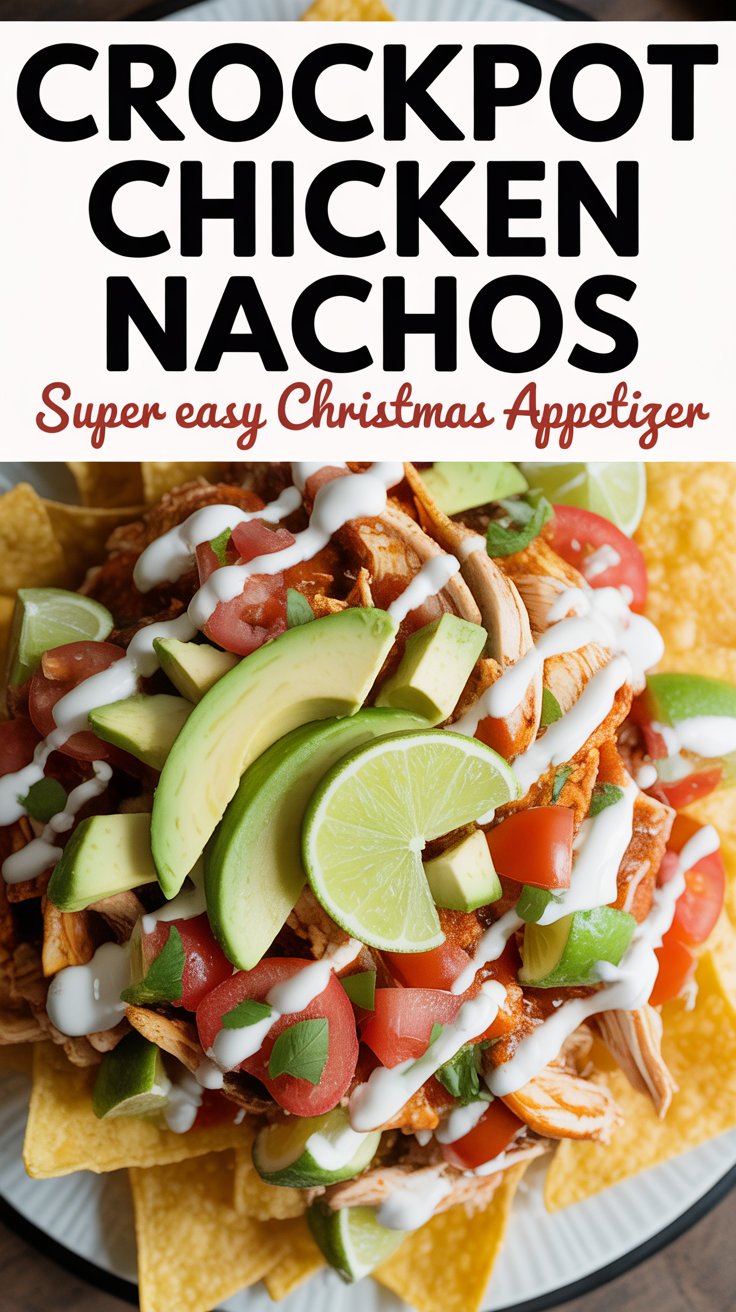 Crockpot Chicken Nachos Recipe
