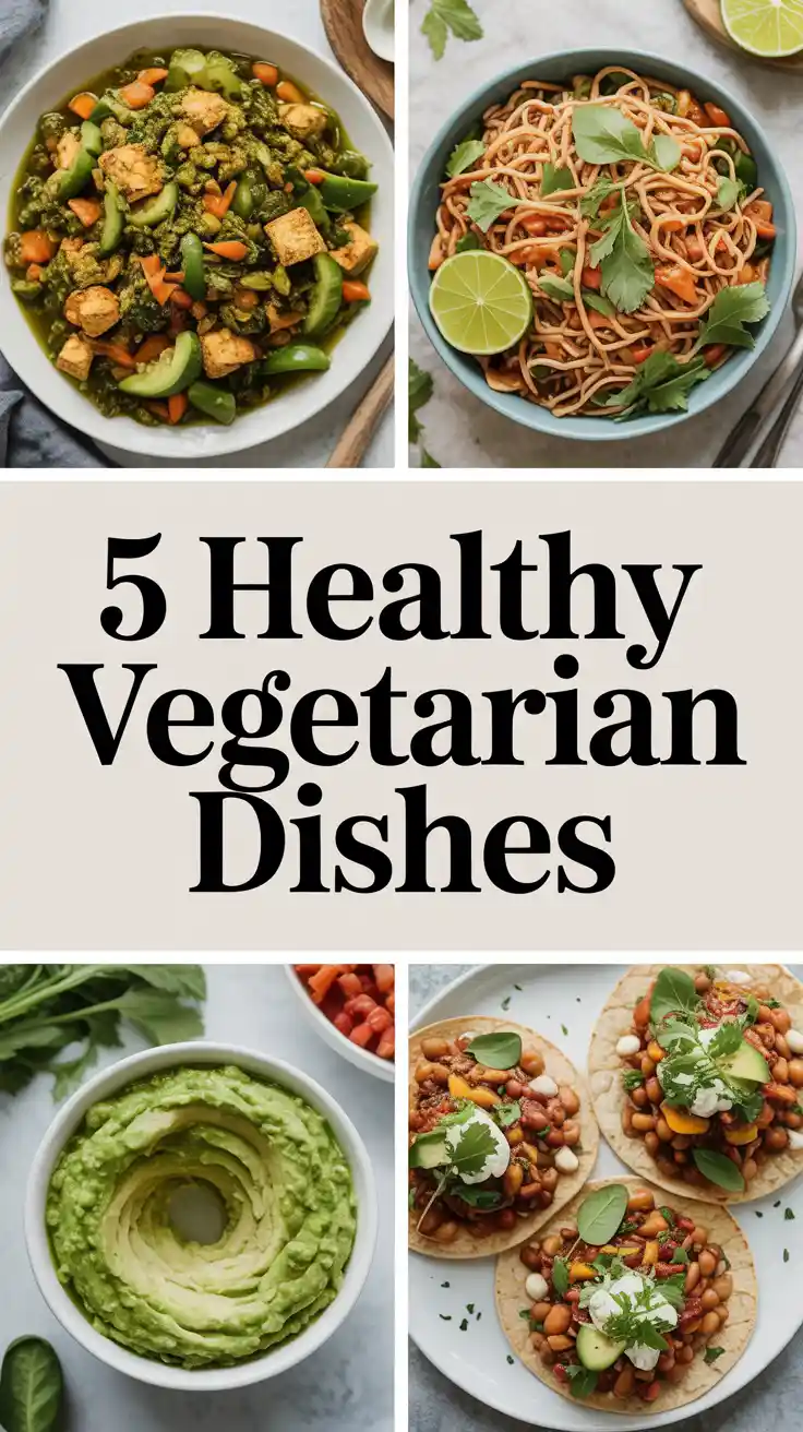 5 Healthy Vegetarian Dishes