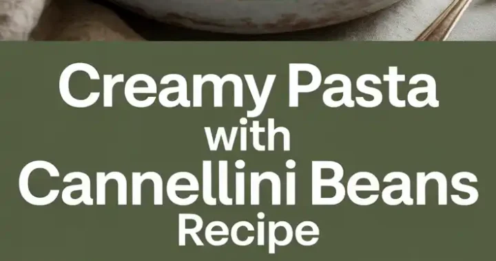 Creamy Pasta with Cannellini Beans Recipe: Pantry Staple