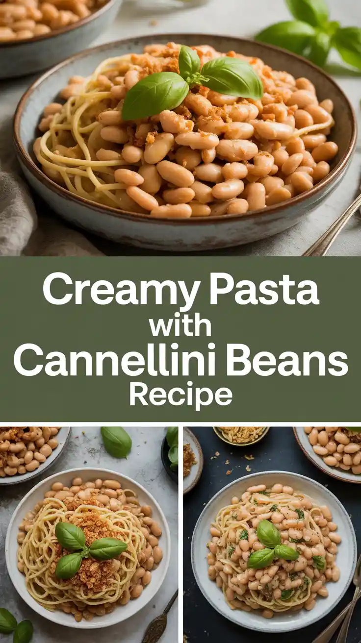 Creamy Pasta with Cannellini Beans Recipe