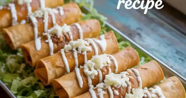 Crispy Chicken Flautas Recipe
