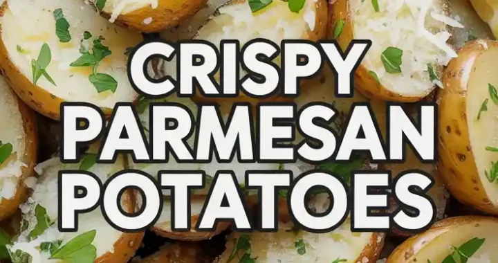 Crispy Parmesan Potatoes recipe: Crunchy Potato Side Dish