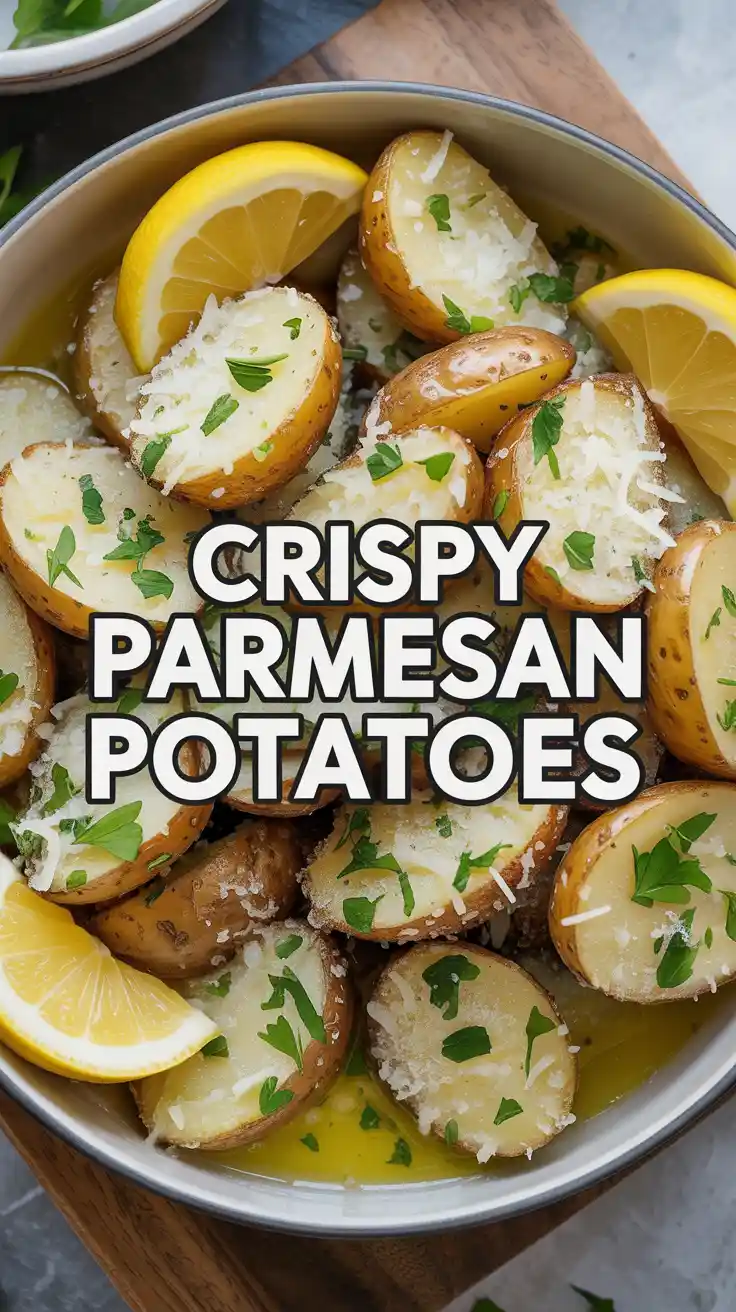Crispy Parmesan Potatoes