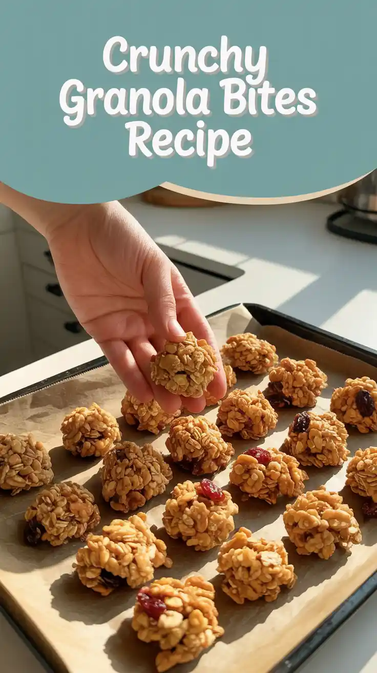 Crunchy Granola Bites Recipe