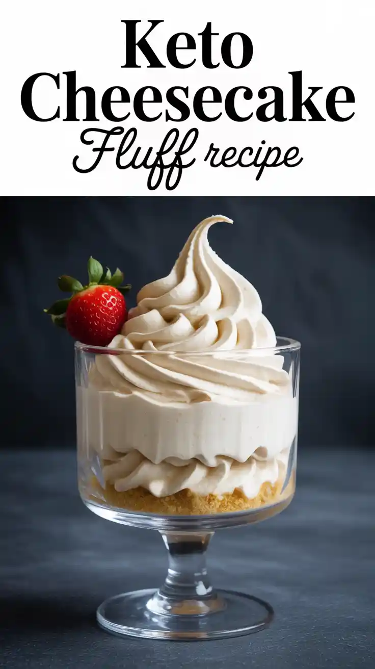Keto Cheesecake Fluff Recipe