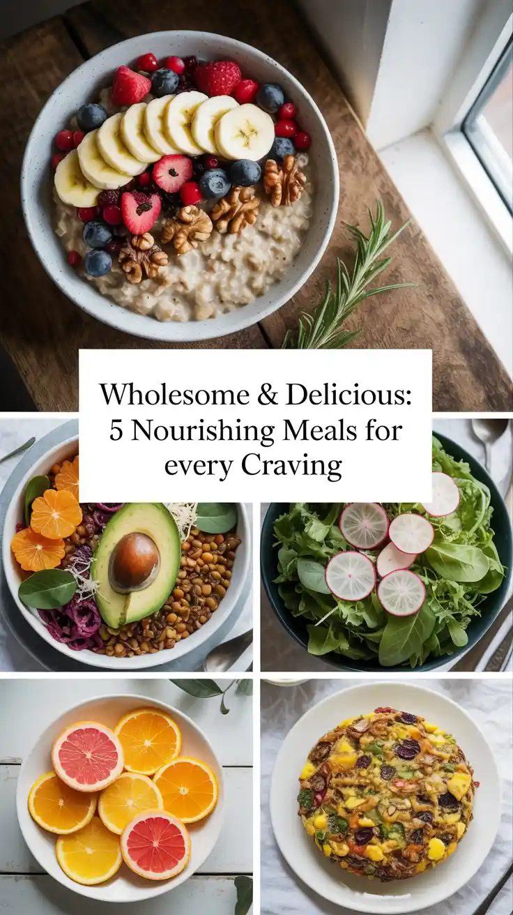Wholesome & Delicious: 5 Nourishing Meals for Every Craving