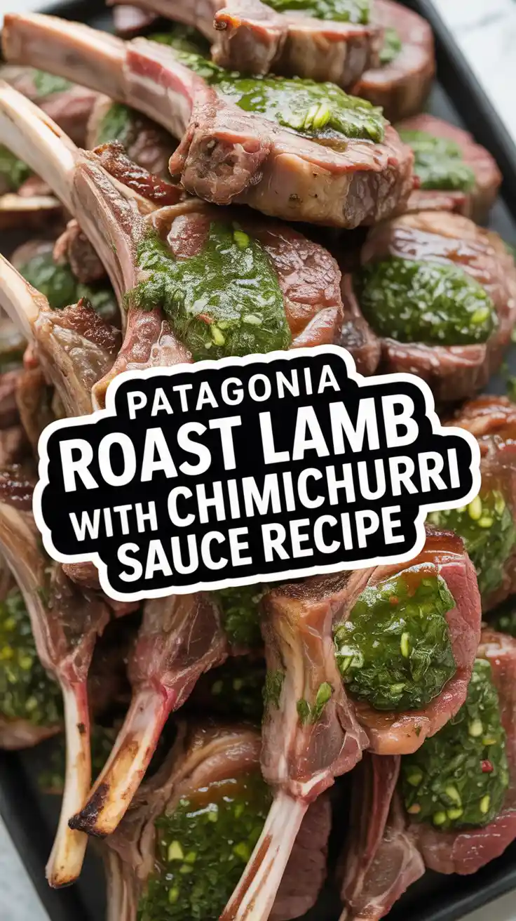 Patagonia Roast Lamb with Chimichurri Sauce Recipe