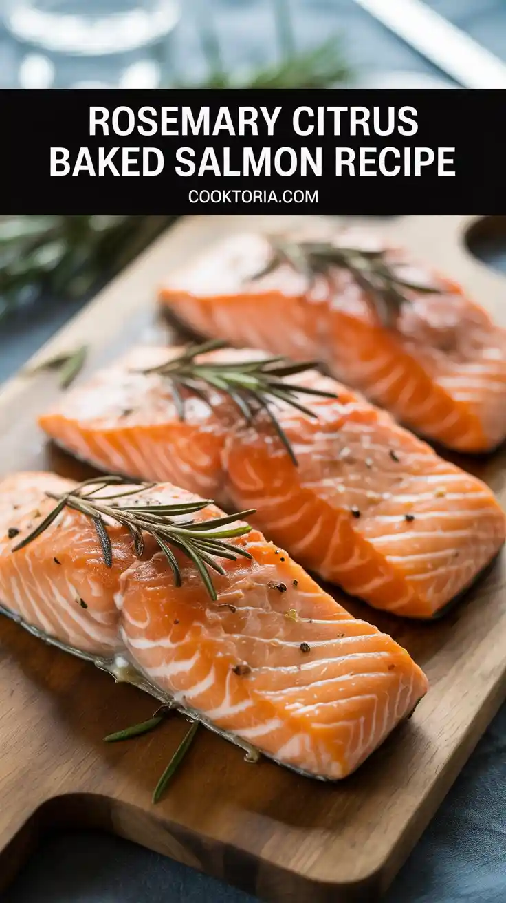 Rosemary Citrus Baked Salmon Recipe