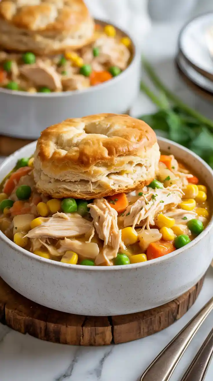 Slow-Cooker Chicken Pot Pie Recipe