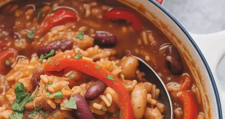 🌿 Authentic Vegetarian Jambalaya Recipe (Soulful & Satisfying)