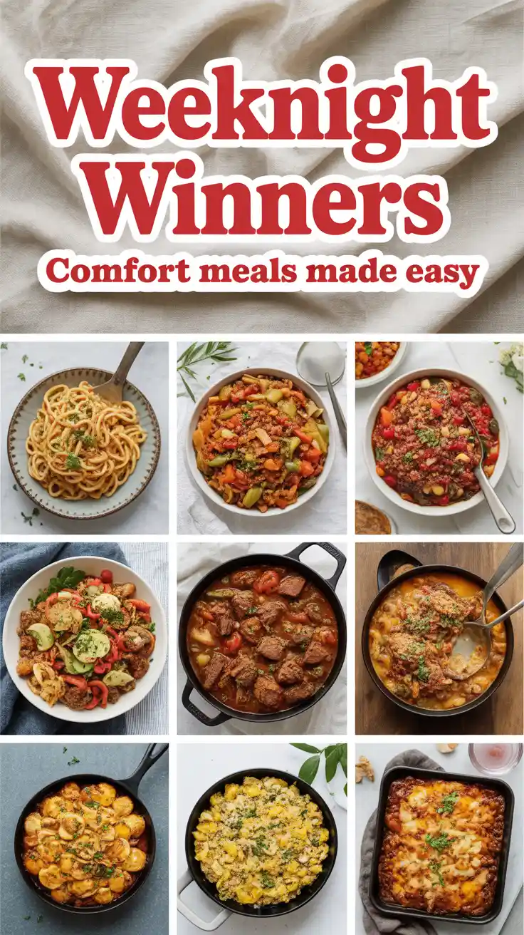 Weeknight Winners: Comfort Meals Made Easy