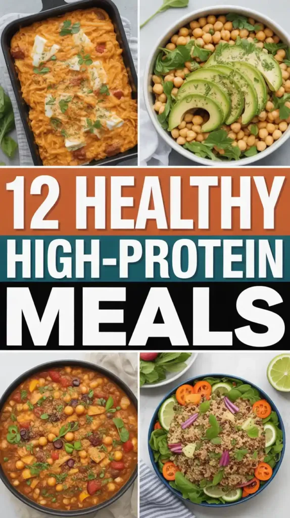 12 Healthy High-Protein Meals