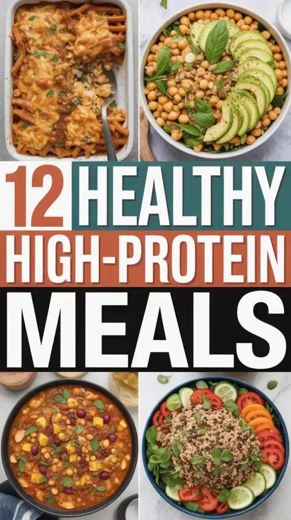 12 Healthy High-Protein Meals
