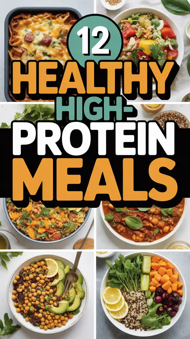 12 Healthy High-Protein Meals