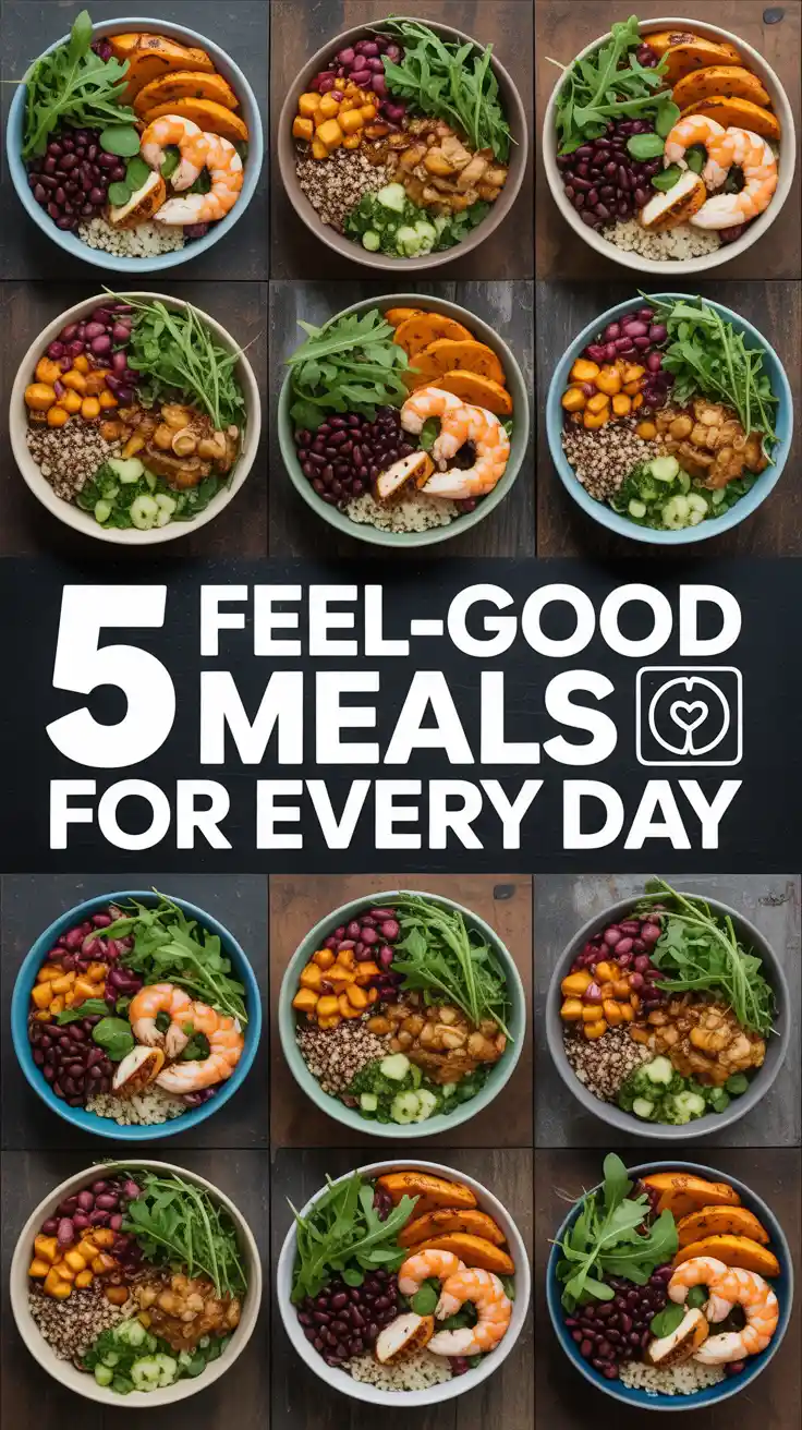 5 Feel-Good Meals for Every Day