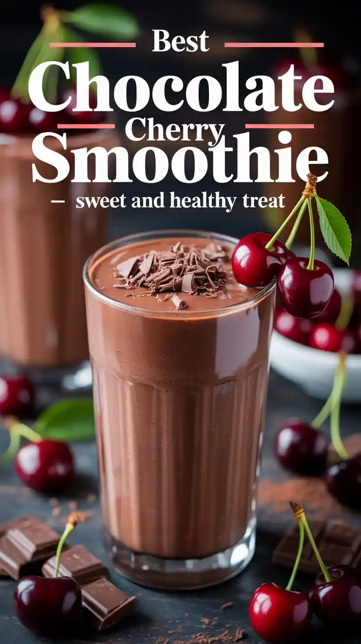 Chocolate Cherry Smoothie