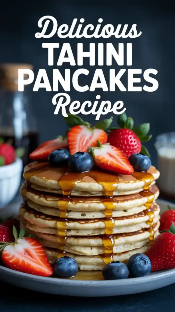 Delicious Tahini Pancakes Recipe