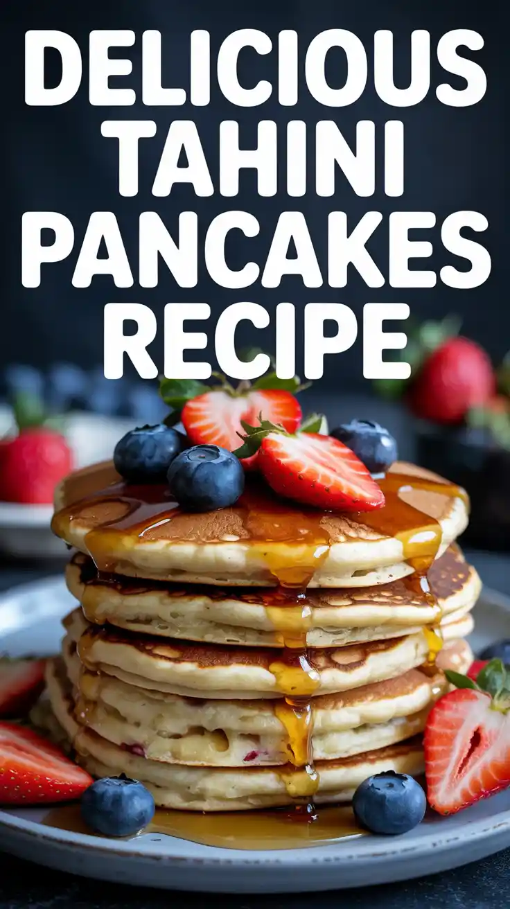 Delicious Tahini Pancakes Recipe