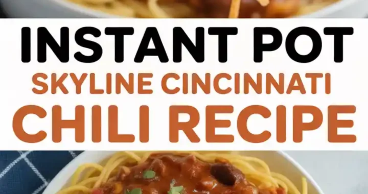 Instant Pot Skyline Cincinnati Chili Recipe (Authentic Copycat Made Easy)