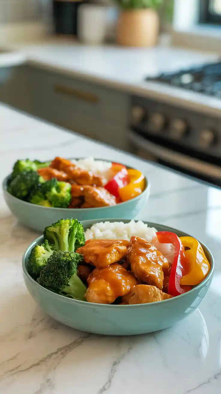Orange Chicken Meal Prep Bowls Recipe
