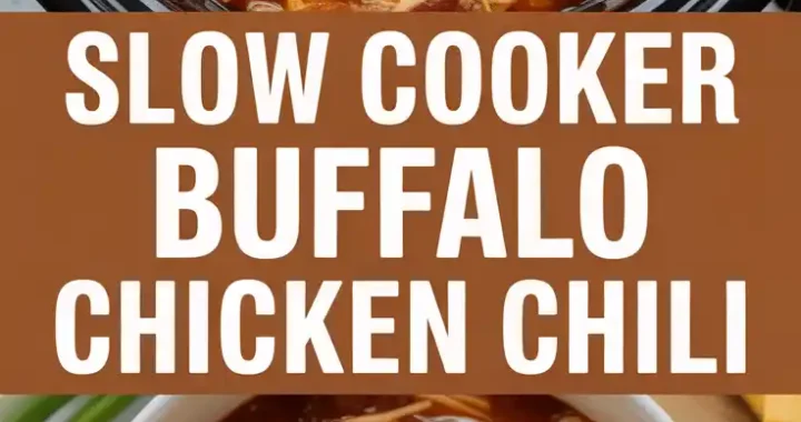 Slow Cooker Buffalo Chicken Chili Recipe