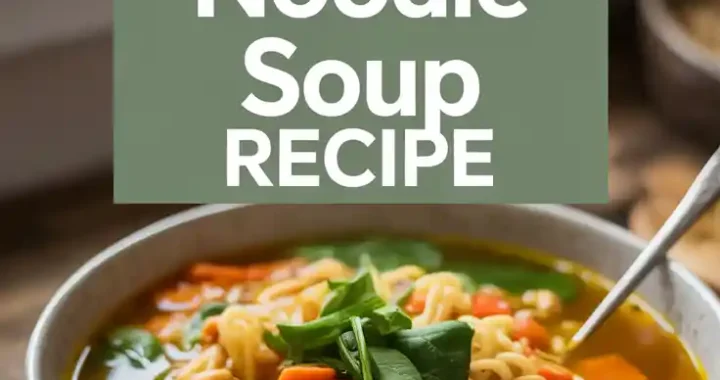 Vegan Chickpea Noodle Soup Recipe – A Plant-Based Comfort Classic