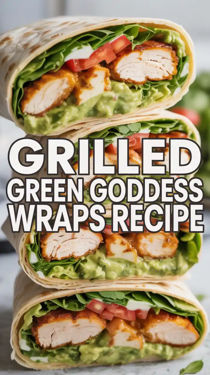 Grilled Green Goddess Wraps Recipe