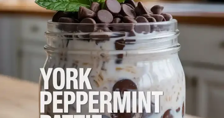 York Peppermint Pattie-Inspired Overnight Oats Recipe