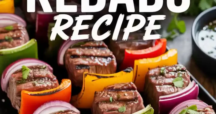 Beef and Vegetable Kebabs Recipe