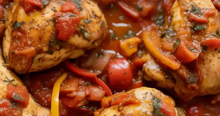 Chicken Cacciatore (Made Without Wine) Recipe