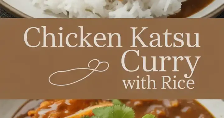 🍛 Chicken Katsu Curry with Rice Recipe