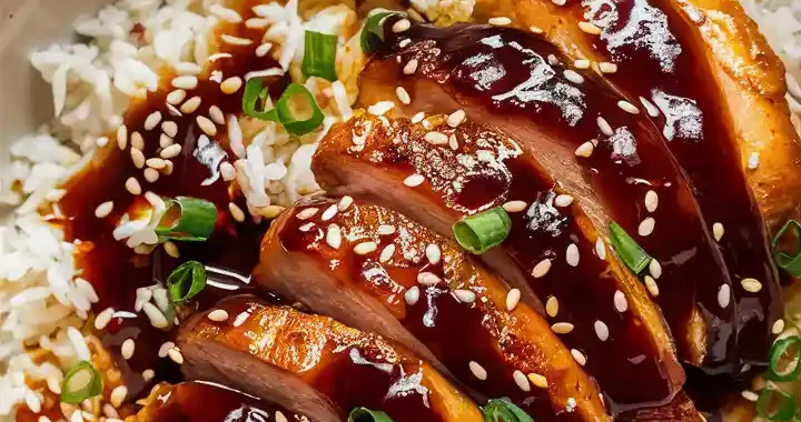 🍱 Chicken Teriyaki with Rice (Using Alcohol-Free Sauce) Recipe