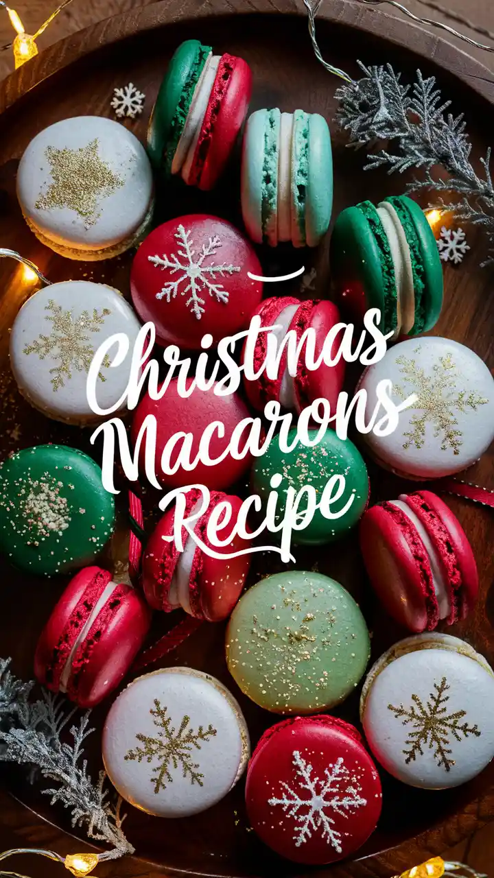 Christmas Macarons Recipe