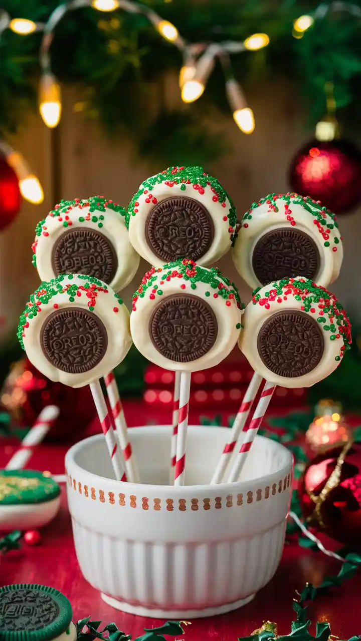 Christmas Oreo Pops Recipe