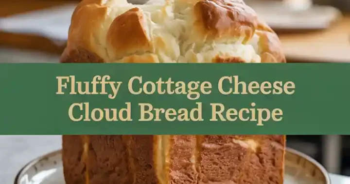 Fluffy Cottage Cheese Cloud Bread Recipe