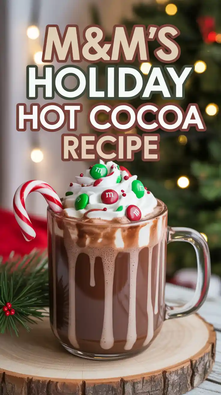 🍫 M&M’S Holiday Hot Cocoa Recipe