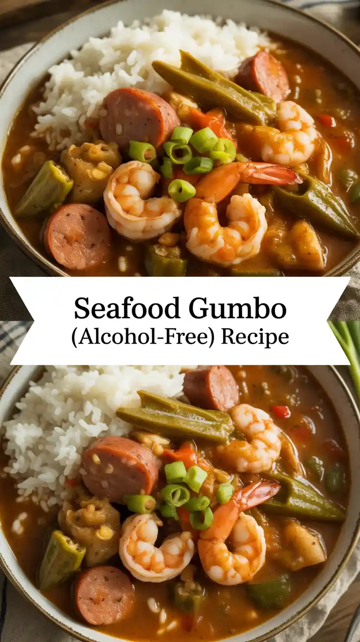 Seafood Gumbo (Alcohol-Free) Recipe
