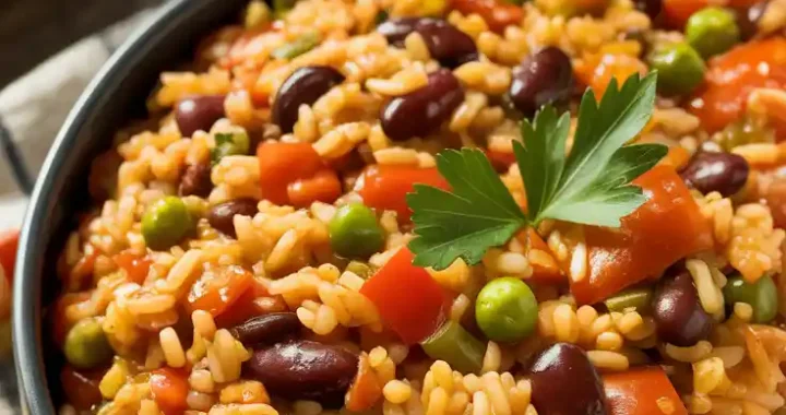 🌶️ Vegetable Jambalaya Recipe — A Flavor-Packed, One-Pot Vegetarian Delight