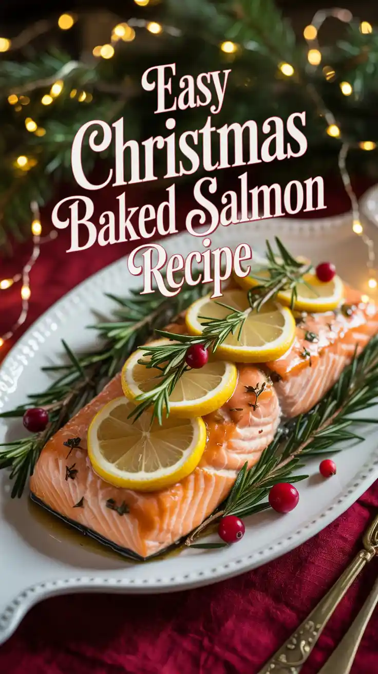 Easy Christmas Baked Salmon Recipe