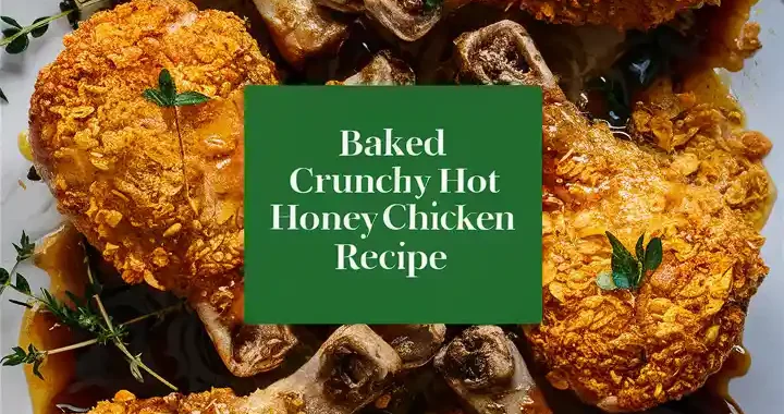 Baked Crunchy Hot Honey Chicken Recipe (Oven-Baked, Ultra Crispy, Family Favorite!)