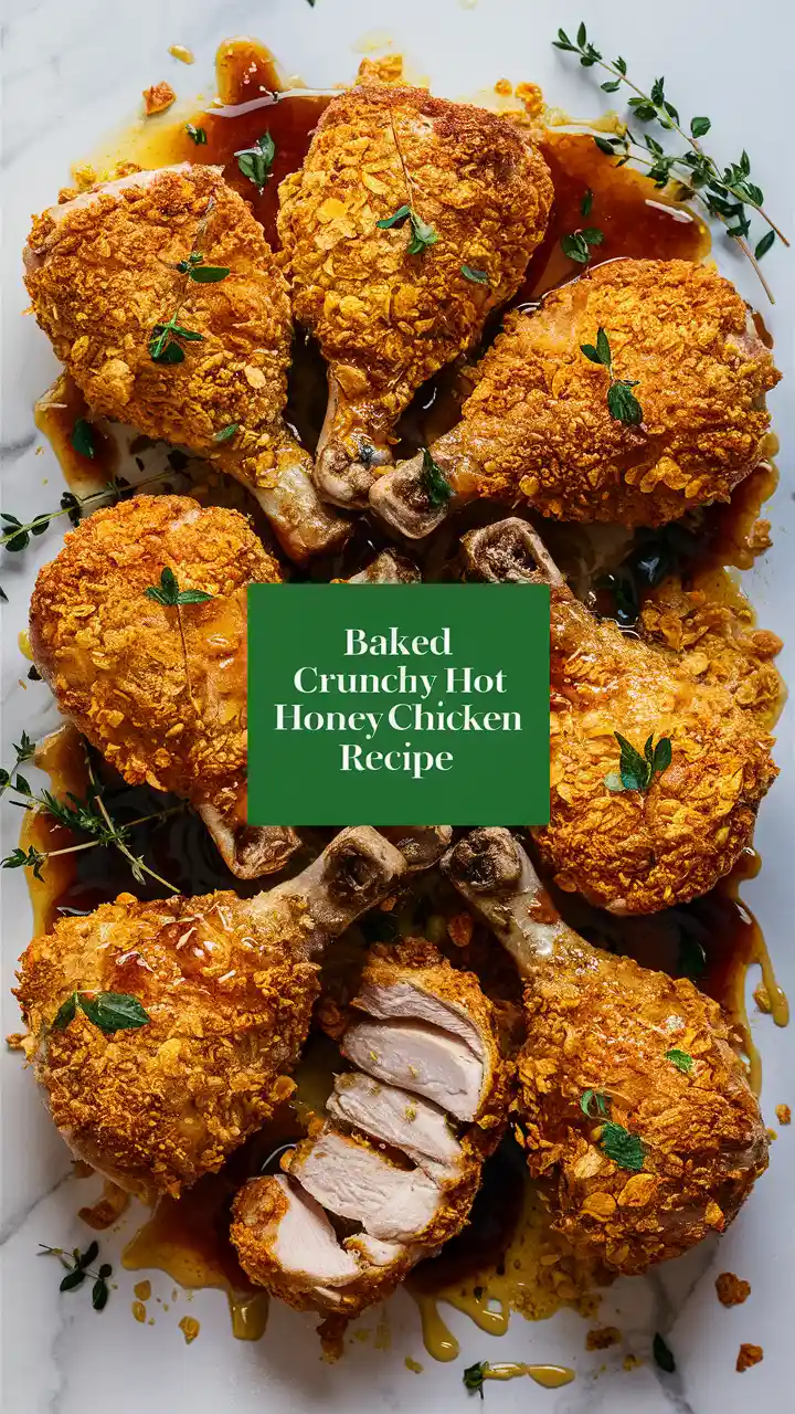 Baked Crunchy Hot Honey Chicken Recipe