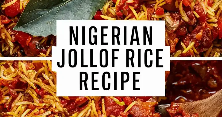 Nigerian Jollof Rice Recipe (Authentic, Deeply Flavoured & Foolproof)